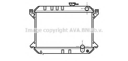 AVA QUALITY COOLING HD2029 Радіатор, охолодження двигуна