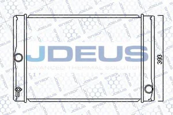 JDEUS 028M71 Радіатор, охолодження двигуна