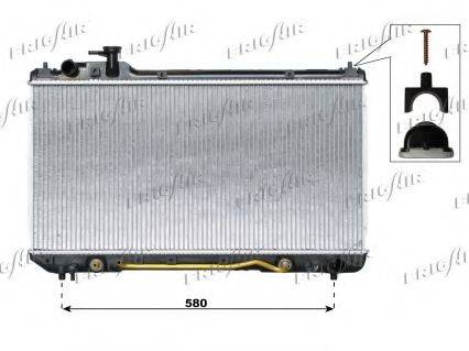 FRIGAIR 01153105 Радіатор, охолодження двигуна