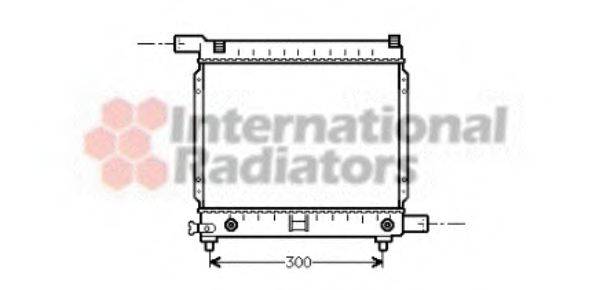 VAN WEZEL 30002064 Радіатор, охолодження двигуна