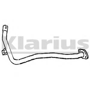 KLARIUS 130325 Труба вихлопного газу