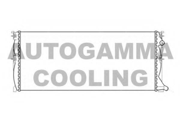 AUTOGAMMA 105133 Радіатор, охолодження двигуна